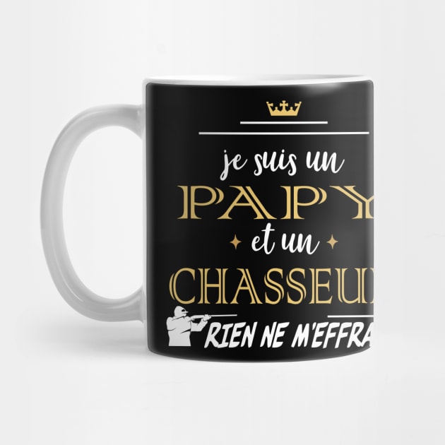 Humour Papy Chasse humoristique Papi Chasseur Tee Drôle by NaniMc